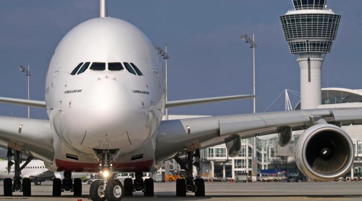 München Airport Airbus A380